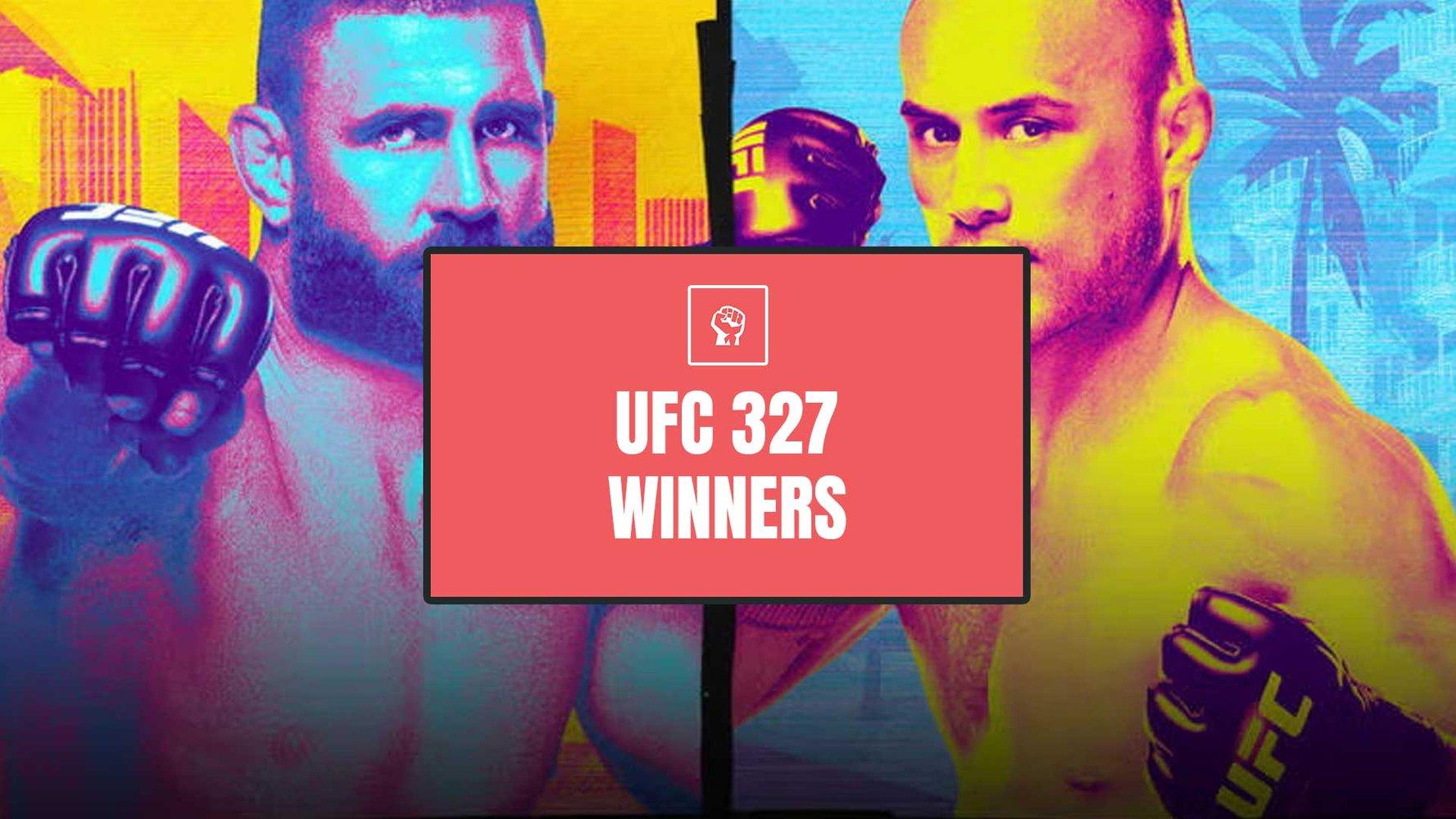 UFC327 FR018 - Winners and Roundup cover image