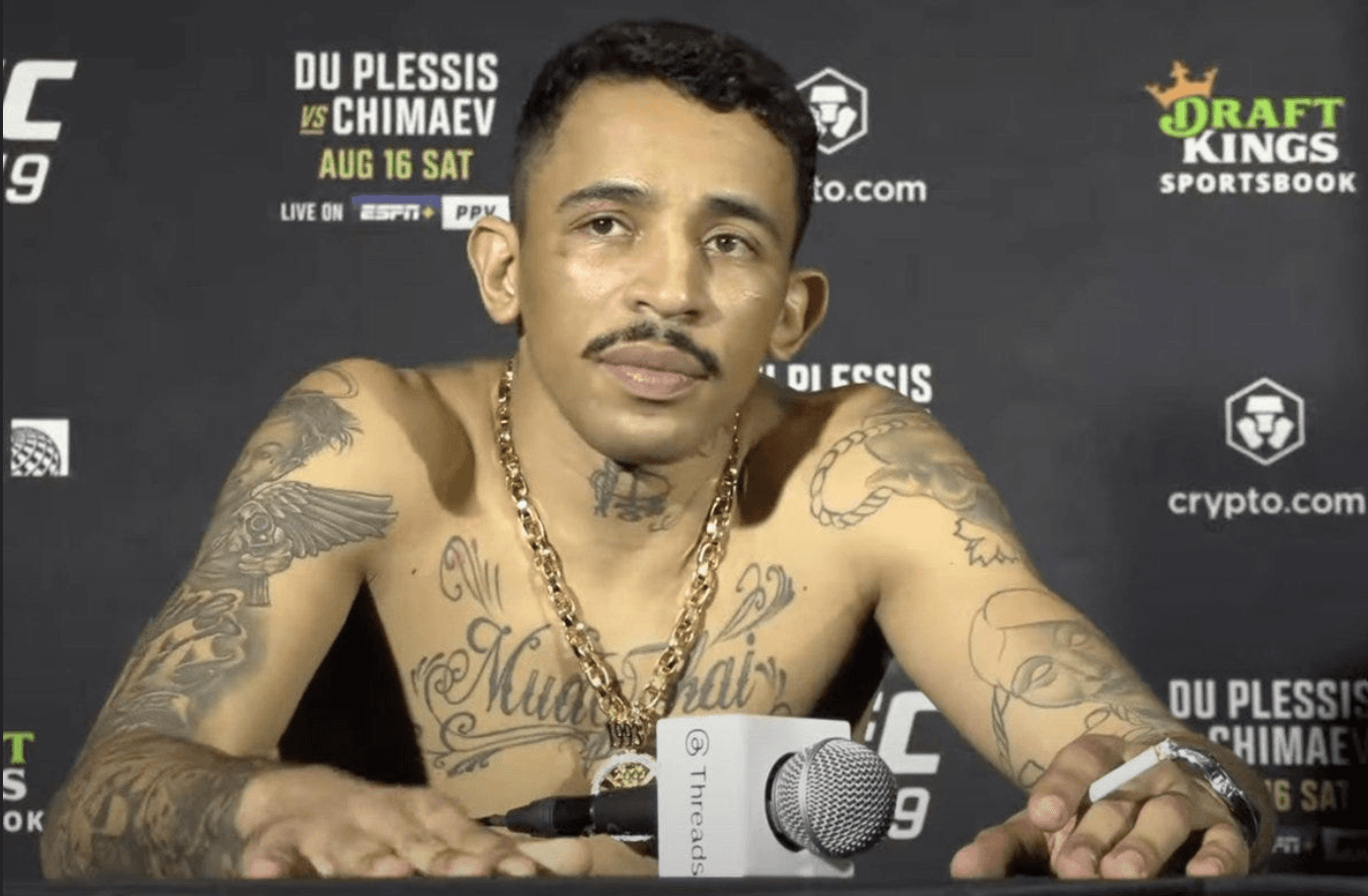 Prates Willing to Be Backup Fighter for Makhachev vs. Garry: "I Can Do This" cover image