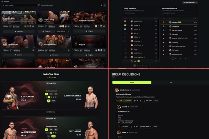 Fight Realm platform preview